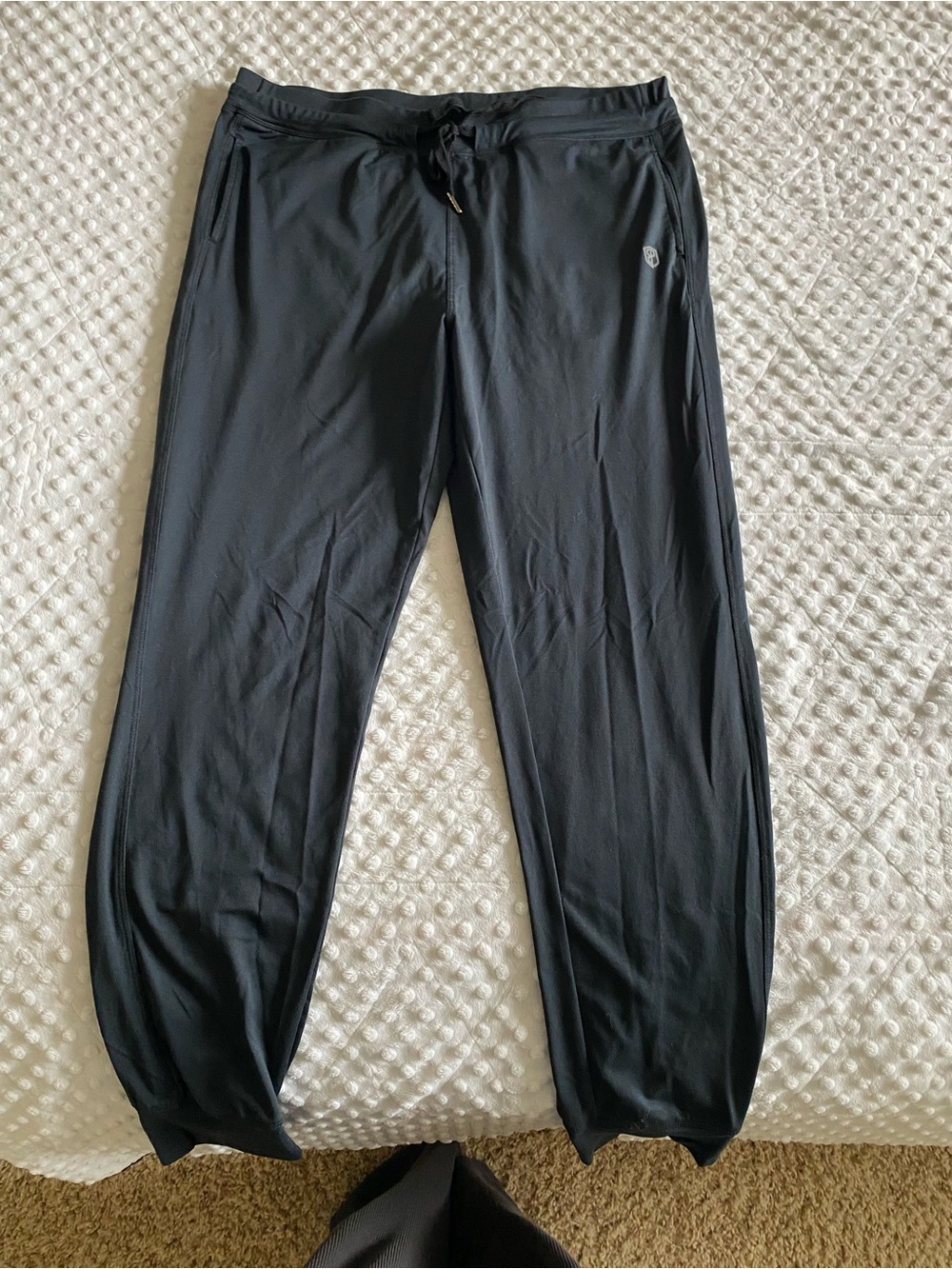 Born Primitive Black Women's Track Joggers with Drawstring Waist
